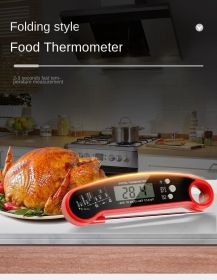 Grill instant read meat thermometer for grilling and cooking. The best waterproof ultra fast thermometer with backlight and calibration. Digital