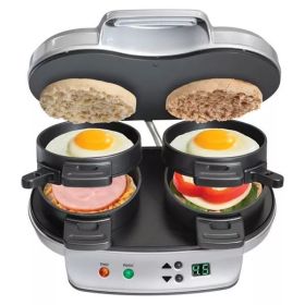 Double Breakfast Sandwich Maker- 25490